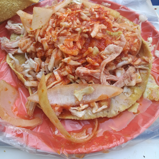 Tostada de Tinga