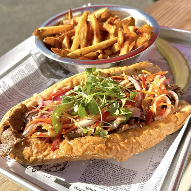 Hot Dog with Fries