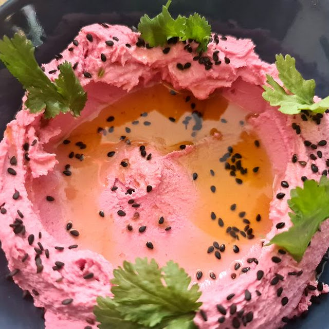 Humus de Remolacha