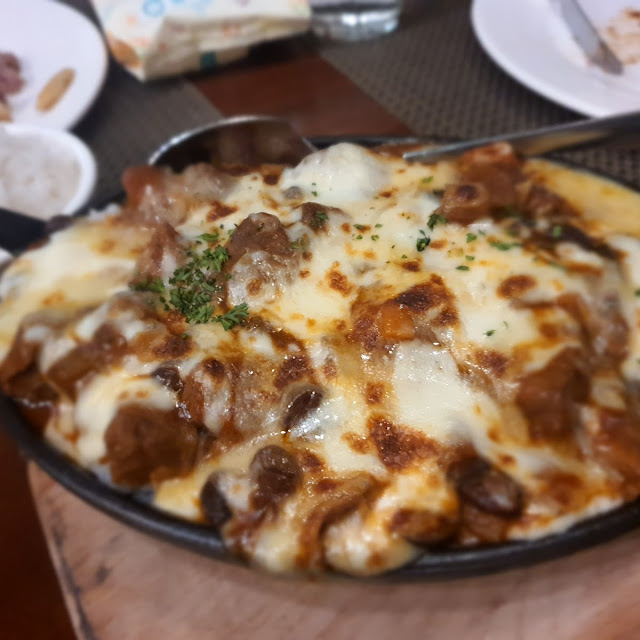 Baked Rice Caldereta