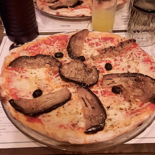 Pizza Aubergines