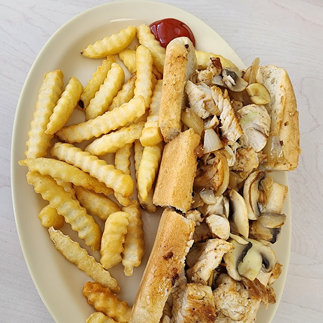 Chicken Philly Cheesesteak