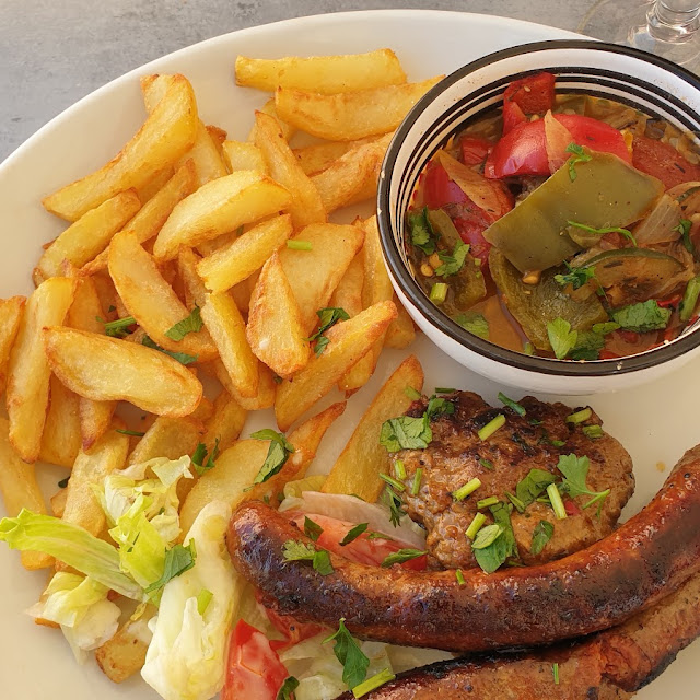 Assiette Grillade Merguez Kefta