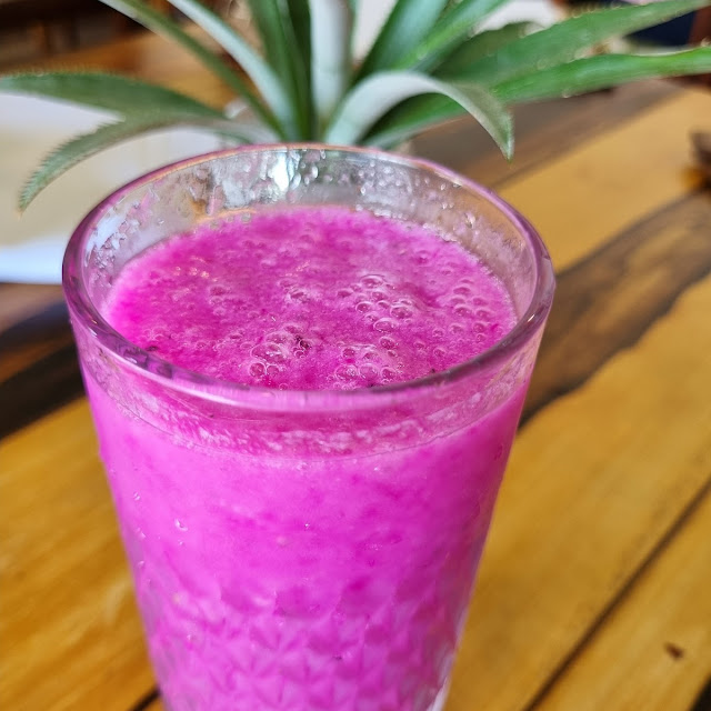 Suco de Cupuaçu Com Pitaya
