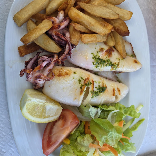 Calamaras A la Planxa