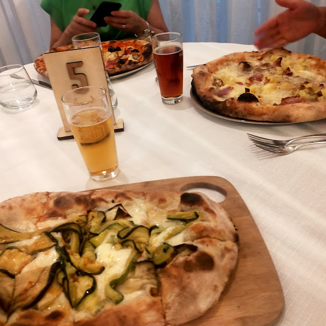 Pinsa Bianca Con Verdure Grigliate
