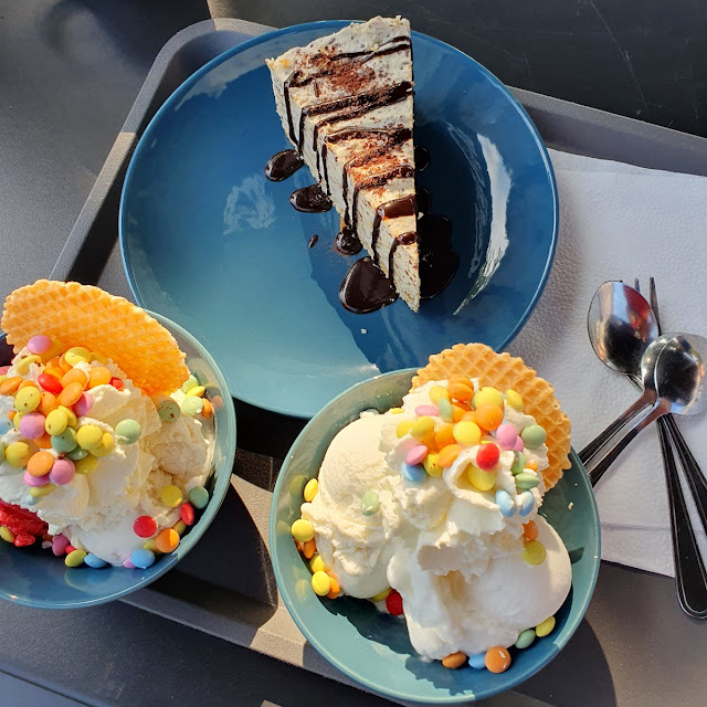 Gefrorene Nusssplitter Torte