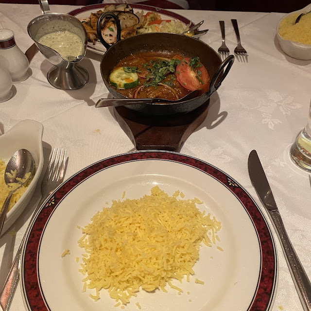 Chicken Balti with Pilau Rice