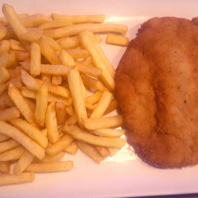Escalope de Cerdo Con Patatas