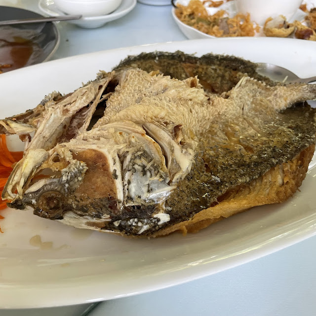 Fried Sea Bass with Fish Sauce