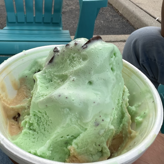 Mint and Caramel Butter Pecan