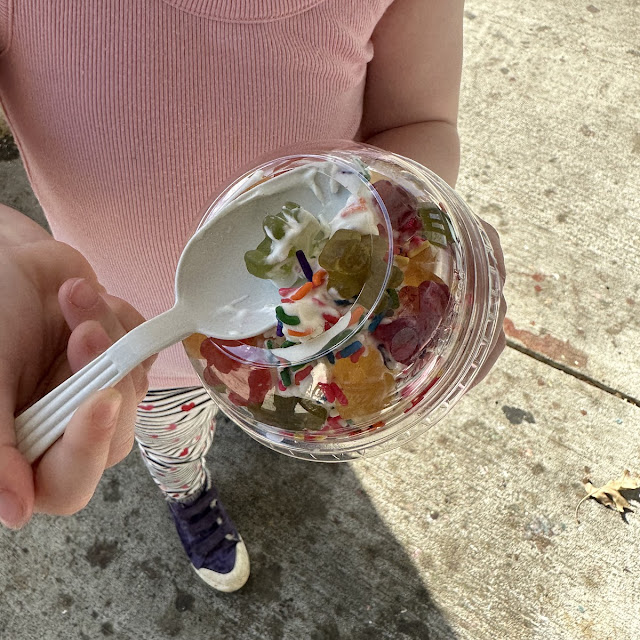 Vanilla with Gummy Bears and Sprinkles