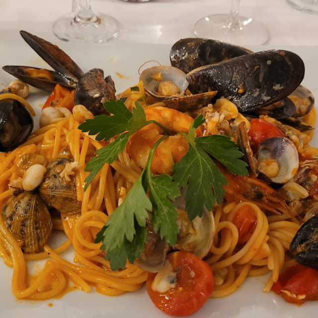 Spaghetti Mit Meeresfrüchte