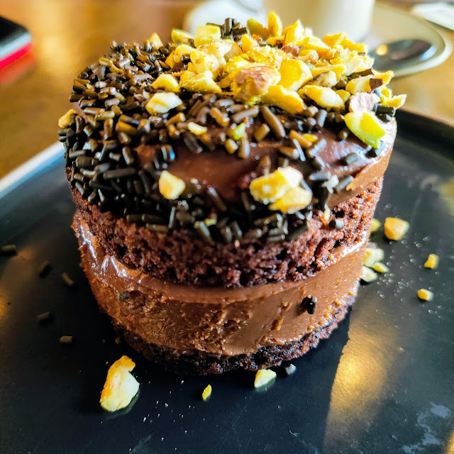 Torta Mousse Nutella Y Pistachos