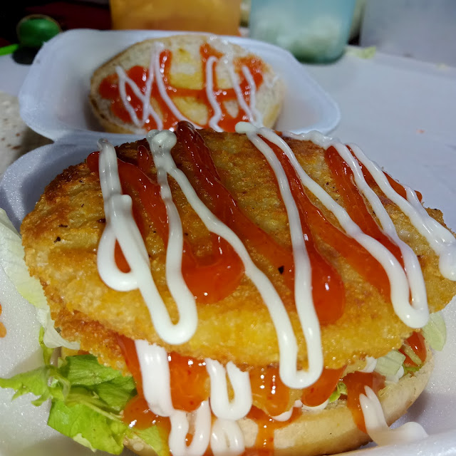 Burger Double Chicken