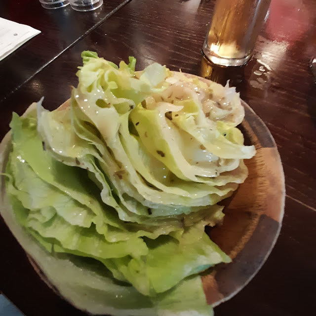 Wedge Lettuce Dressed with Classic Vinaigrette
