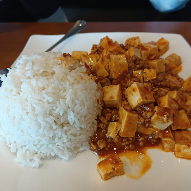 Mapo Tofu on Rice
