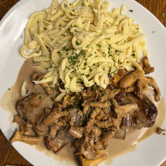 Schweinelendchen Mit Spätzle