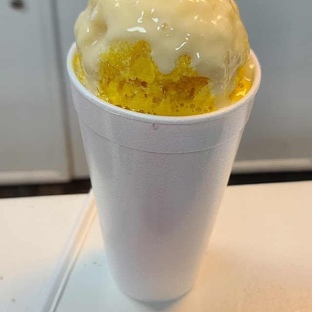 Milk Snow Cone