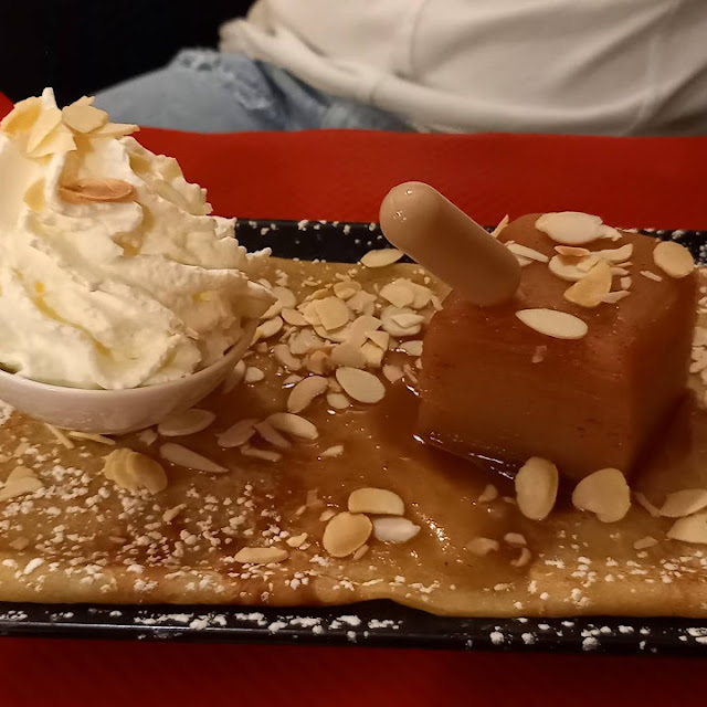 Caramel Beurre Salé Et Mille Feuille de Pomme Confite