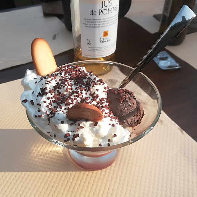 Glace Framboise Chocolat Noir