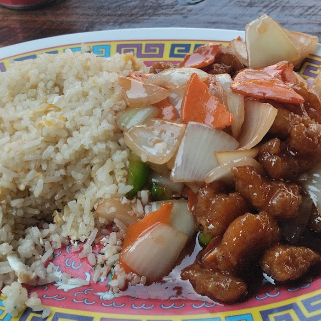 Sweet and Sour Chicken Fried Rice