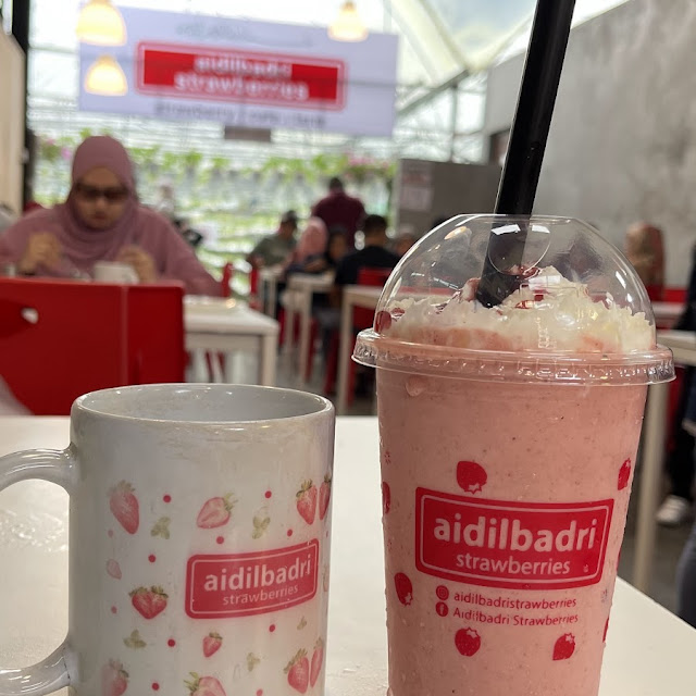 Strawberry Juice and AB Strawberry Milkshake