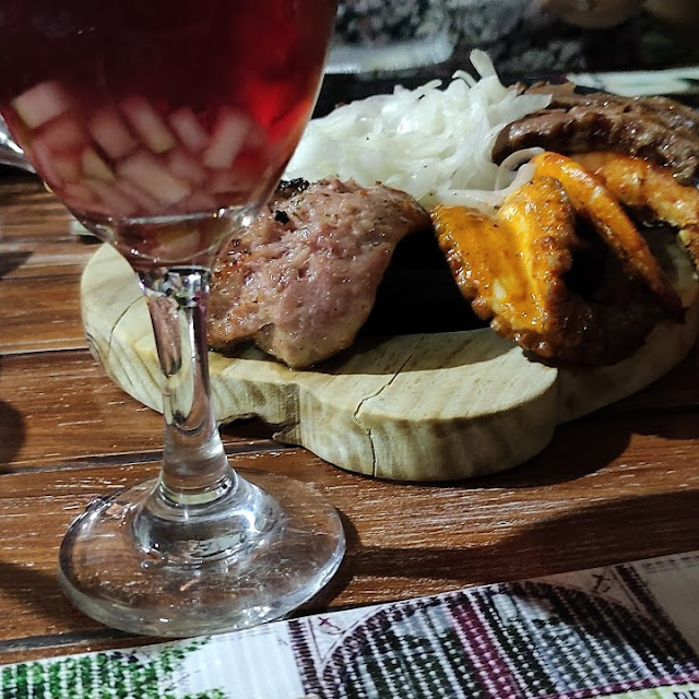 Molcajete Arrachera Mariscos Chistorra Chorizo