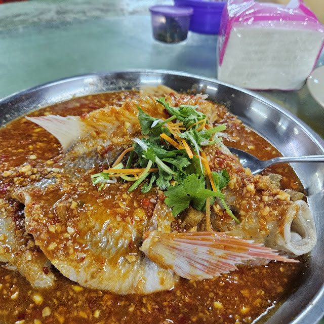 Special Bean Sauce Steamed Tilapia