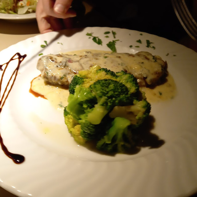 Beefsteak Gorgonzola Mit Brokkoli