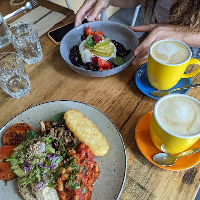 Vegan Breakfast and Granola Bowl