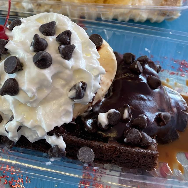 Warm Brownie Sundae
