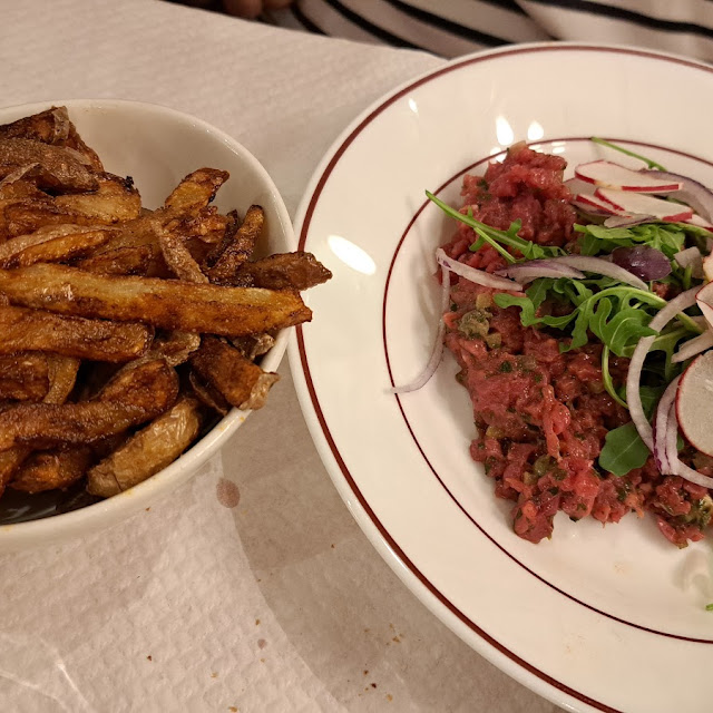 Tartare de Bœuf Et Frites Maison
