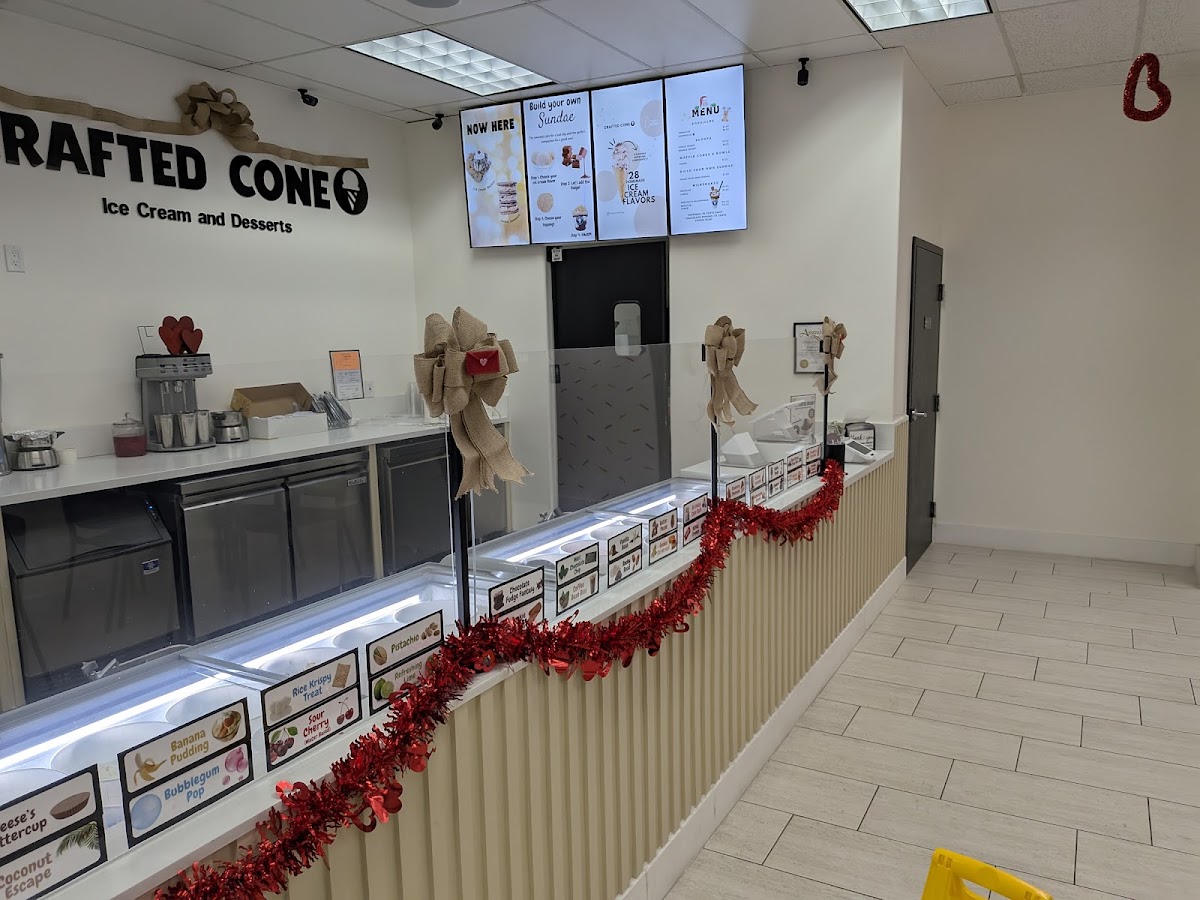 Crafted Cone Ice Cream and Desserts