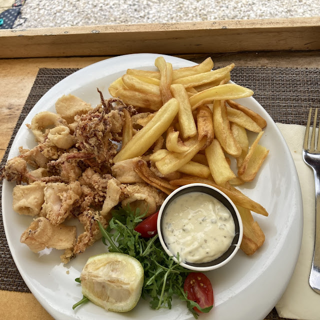 Tintenfisch Gegrillt