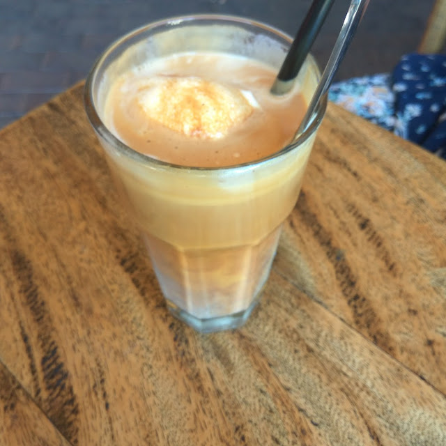 Iced Coffee with Ice Cream