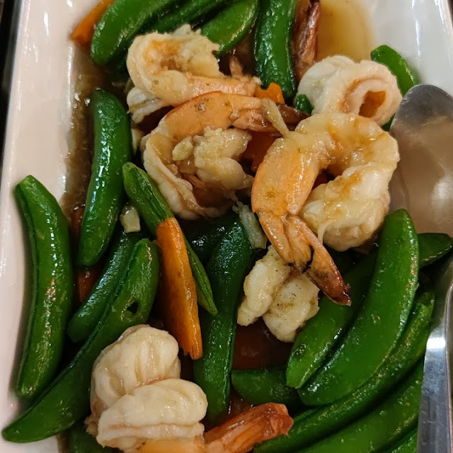 Stir Fried Peas with Shrimp