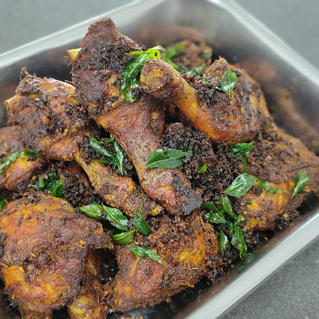 Nasi Kukus Ayam Berempah