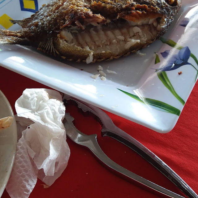 魚和花蟹炒冬粉