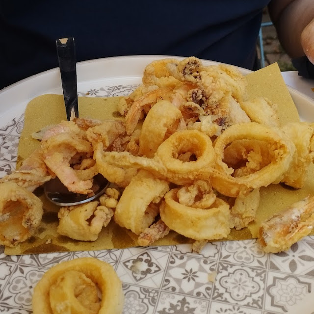 Frittura Calamari E Gamberi