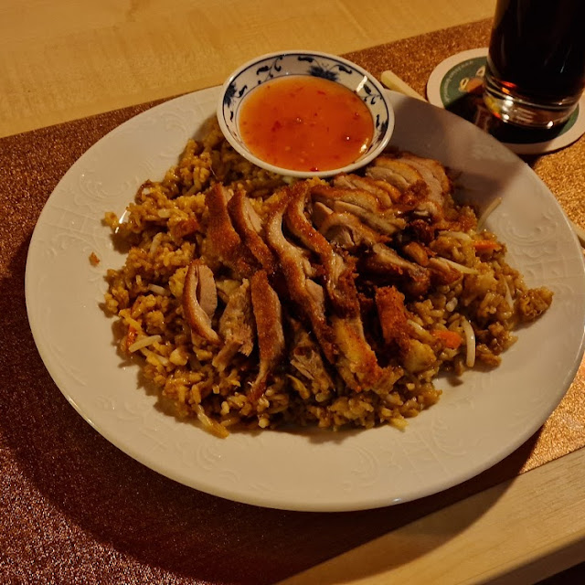 Gebratener Reis Mit Ente