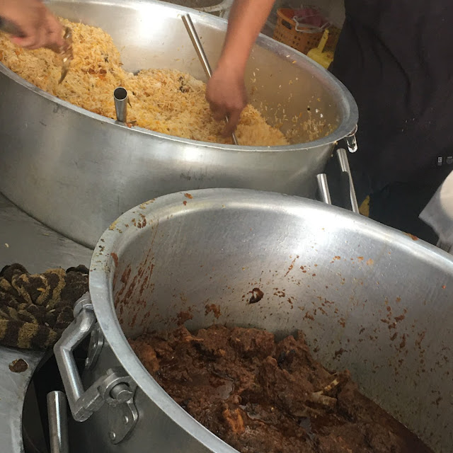 Nasi Brayani and Ayam Rendang from Main Pot