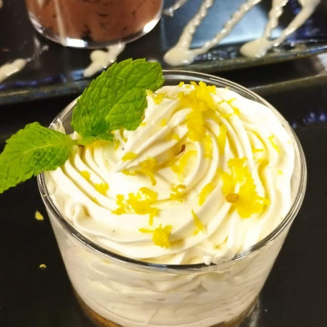 Postre Muss de Limón