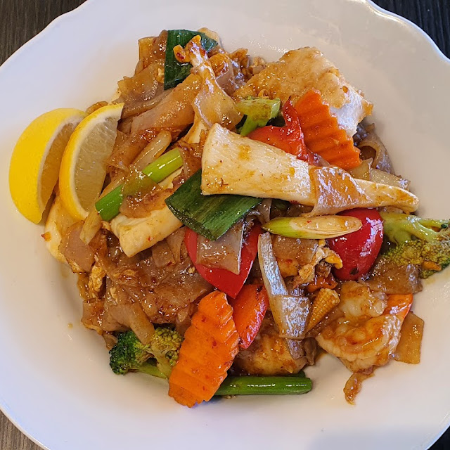 Seafood Noodles with Chilli Jam