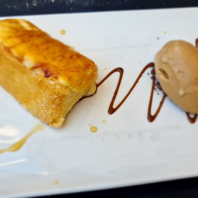 Torrija Con Helado de Café