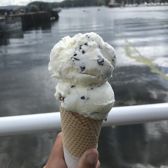 Coconut Ice Cream Cone