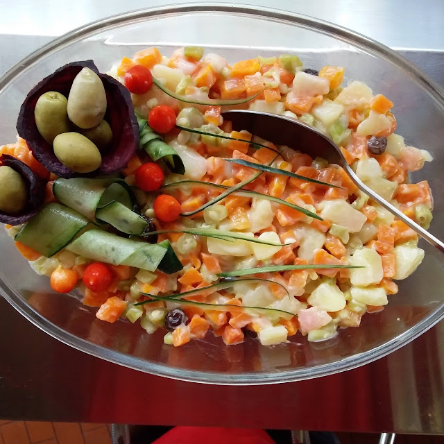 Maionese Salada de Legumes Com Maionese