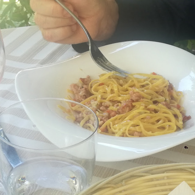 Tagliolini all'uovo Con Ragù Alla Birra