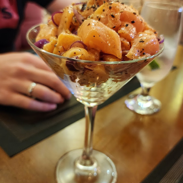 Ceviche de Salmão