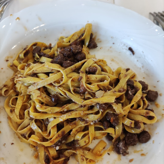Tagliatelle Con Sugo D'asino